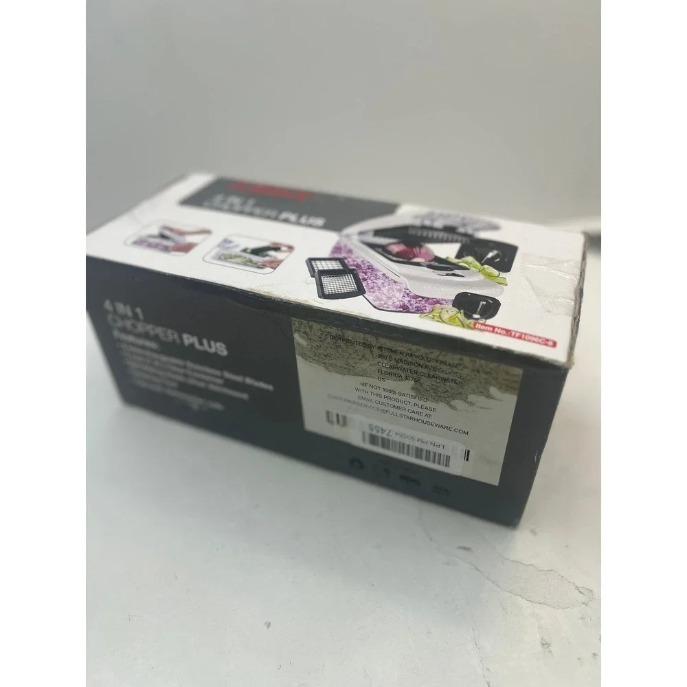 Fullstar 4 in 1 Chopper Plus Kitchen Tool White‎
